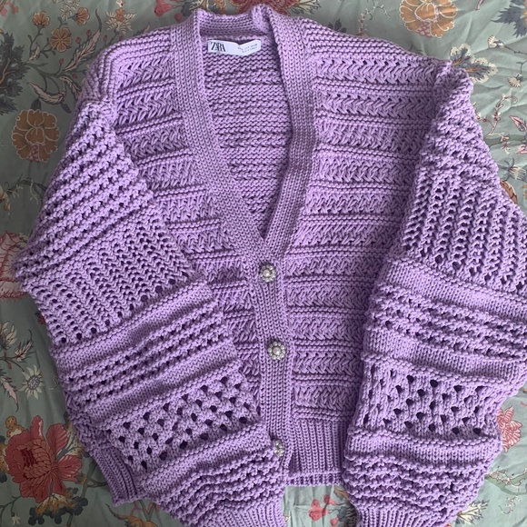 Zara Sweaters - Zara purple sweatshirt(?)